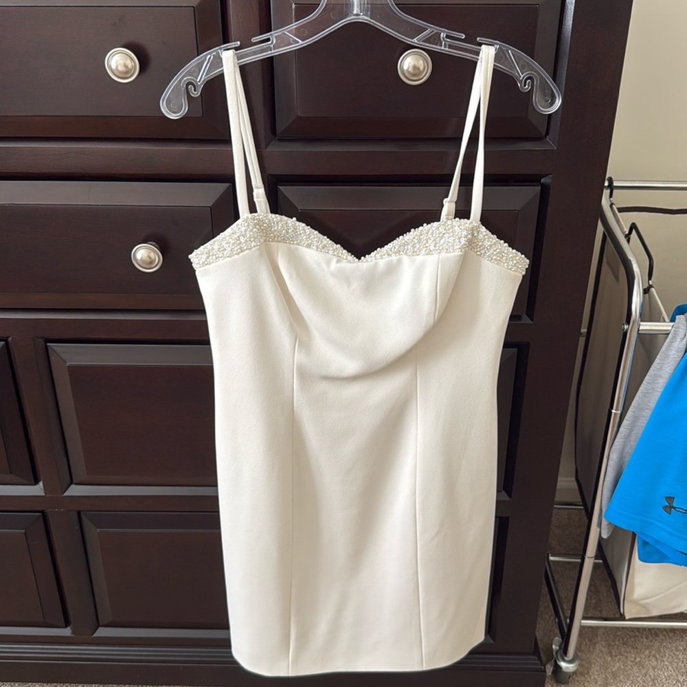 BCBG Dress with Pearl Beading